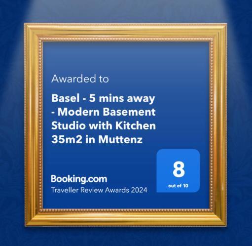 Basel - 5 Mins Away - Modern Basement Studio With Kitchen 35M2 In Muttenz Exterior photo